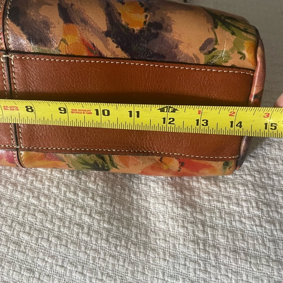 Patricia Nash hand bag floral leather - Picture 7 of 9